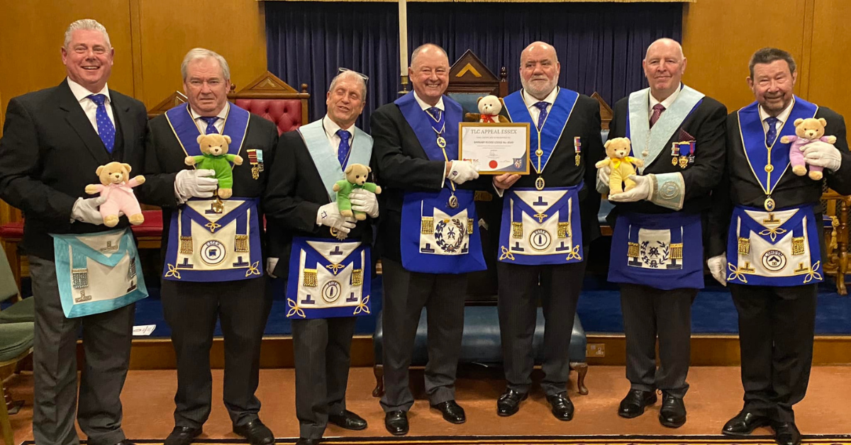Barnaby Rudge Lodge Becomes Patron of the TLC Essex Appeal