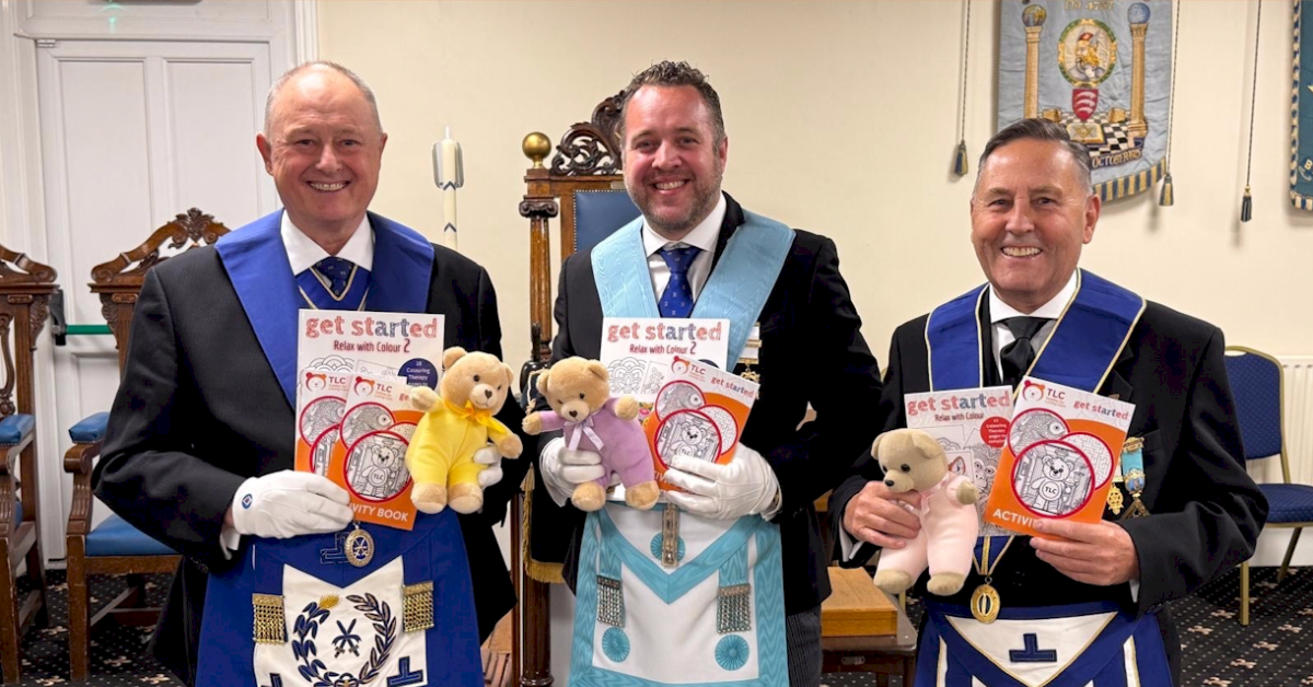 Two Powerful Essex Freemasons Charities Unite to Help Children in Crisis