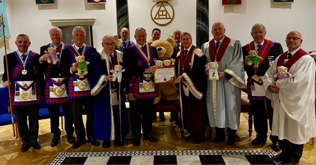 St. Helen & St. Giles Chapter Shows Big Heart with TLC Donation