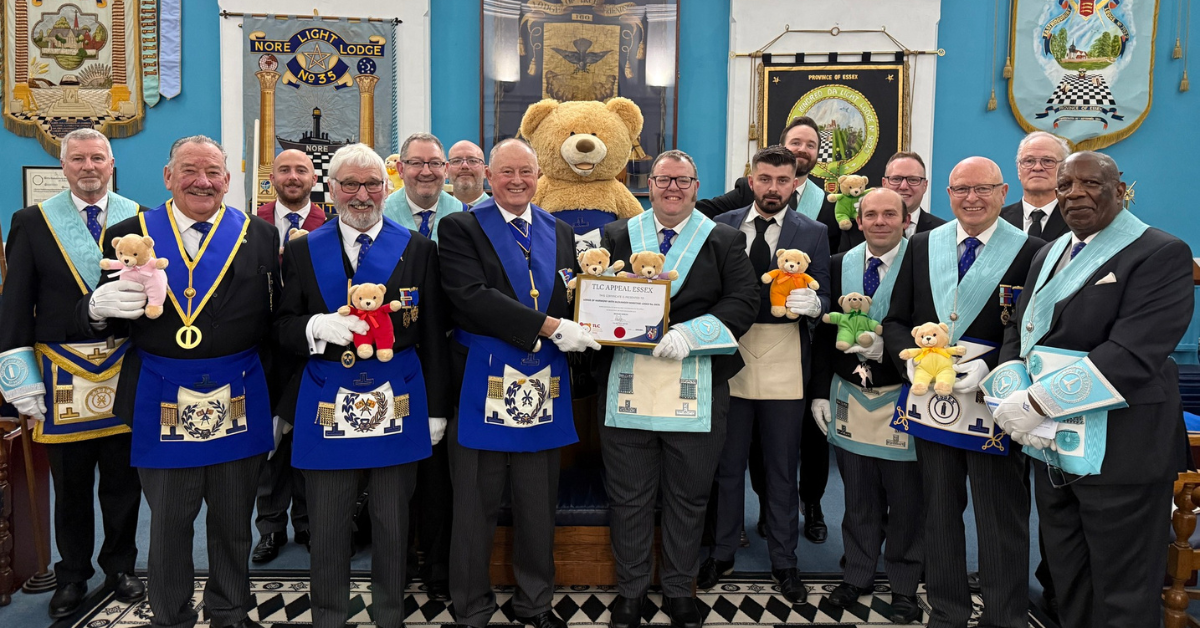 Lodge of Harmony with Alexandra Maritime Supports TLC Essex